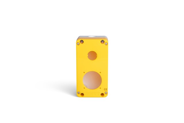 PA Series 2 Holes Empty (1x22 mm+1xPanel Socket Hole ) Yellow-Grey Lift Station